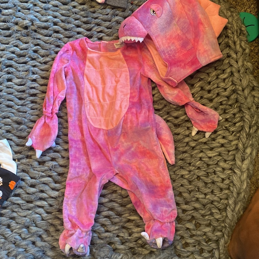 spirit Halloween 0-6months Baby Dino costume